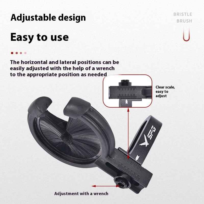 New Composite Straight Latin American Hunting Reflex Bow Universal Brown Cake Mane Arrow