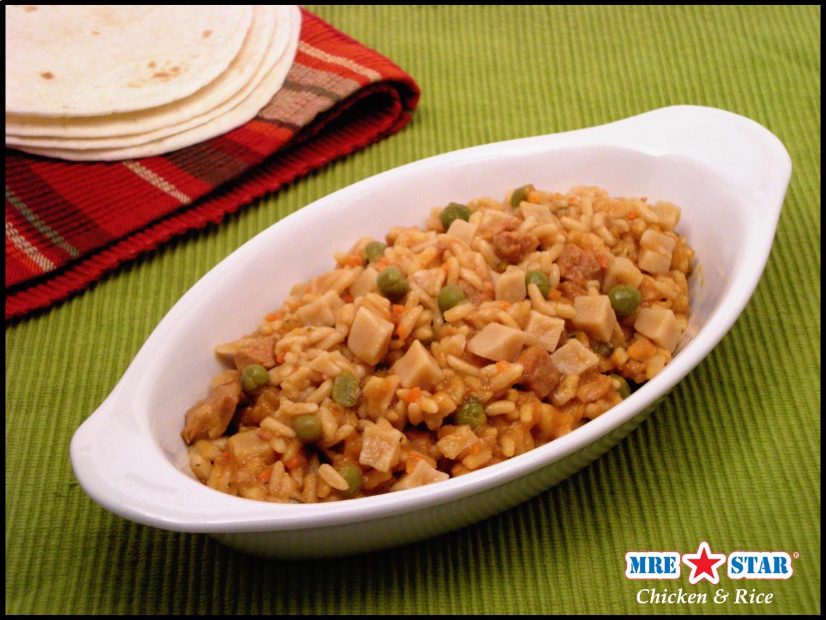 Case of 12 Single Complete MRE Meals – Standard Variety with Heaters