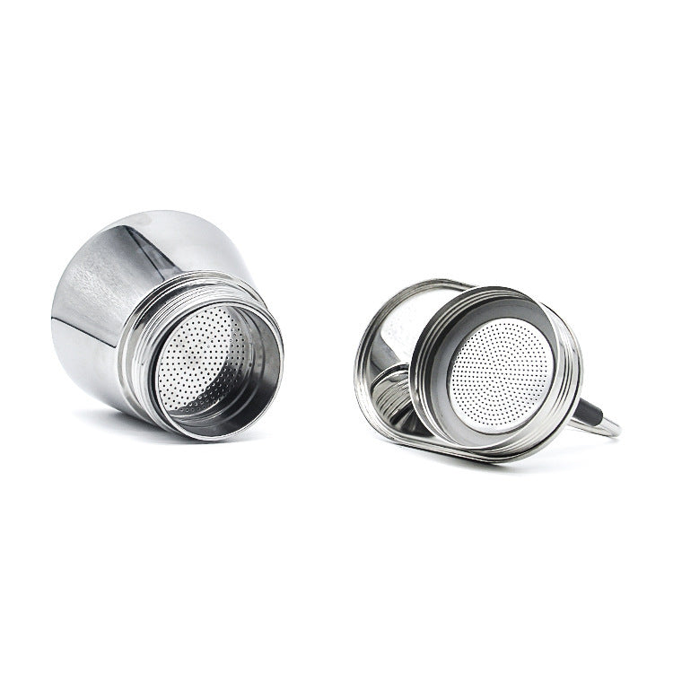 Household Stainless Steel Espresso Moka Pot – Coffee Blend - Raven Supply Company