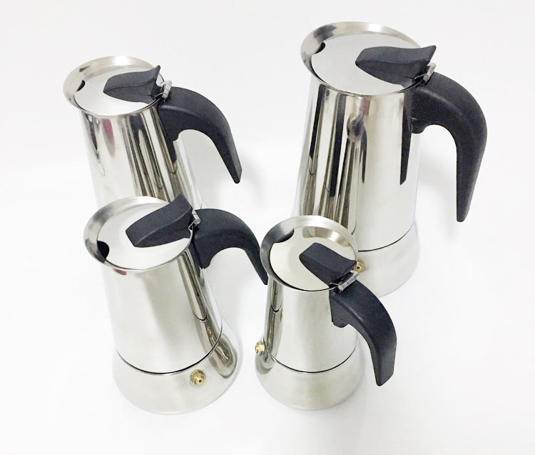 Stainless Steel Espresso Coffee Maker – Coffee Blend - Raven Supply Company