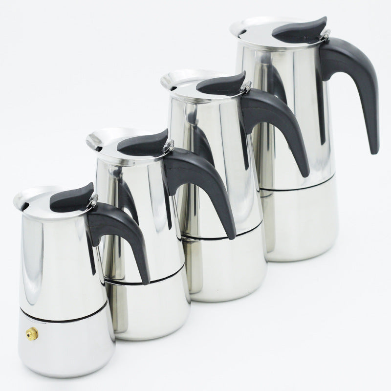 Stainless Steel Espresso Coffee Maker – Coffee Blend - Raven Supply Company