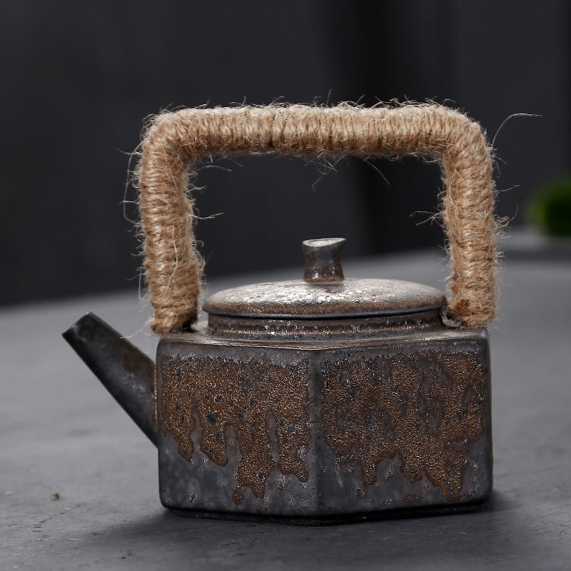 Ceramic Stoneware Tea Pot for Elegant Serving and Stylish Cookware - Raven Supply Company