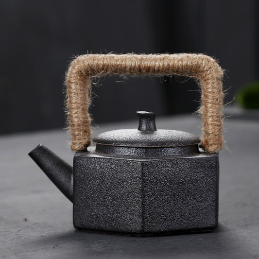 Ceramic Stoneware Tea Pot for Elegant Serving and Stylish Cookware - Raven Supply Company