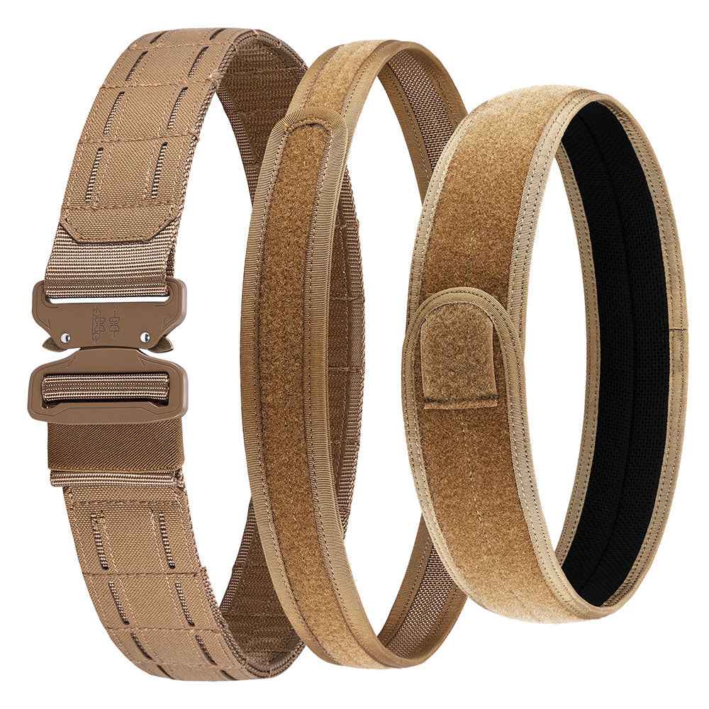 Tactical MOLLE Battle Belt with Quick Release Buckle for Versatile Gear Carrying - Raven Supply Company