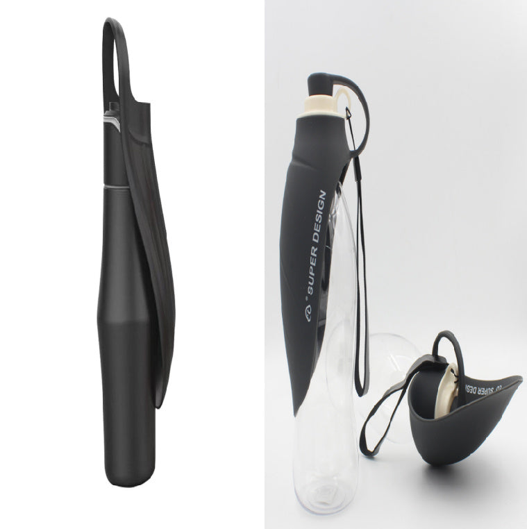 New Portable Pet Dog Water Bottle Soft Silicone Leaf Design For Dog Pets Outdoor Travel Drinking Bowls Water Dispenser - Raven Supply Company