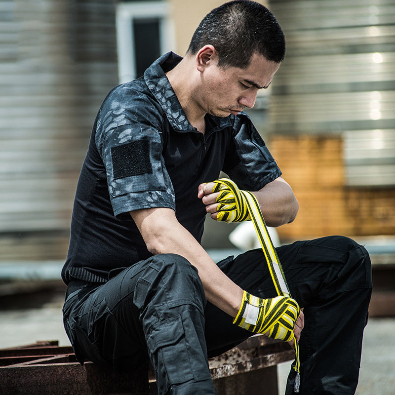 American Tactical Polo Shirt - Short Sleeve Performance Wear - Raven Supply Company