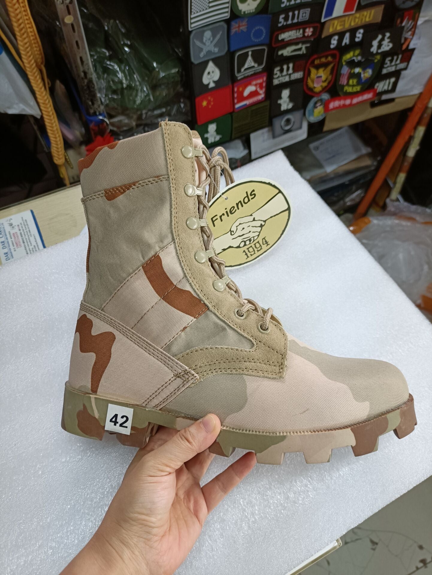 Outdoor military boots men's combat boots - Raven Supply Company