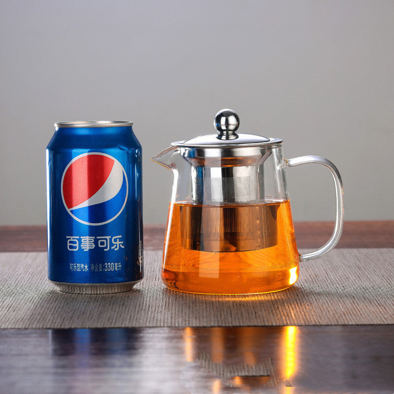 Clear Infuser Tea Pot for Perfectly Brewed Teas - Raven Supply Company