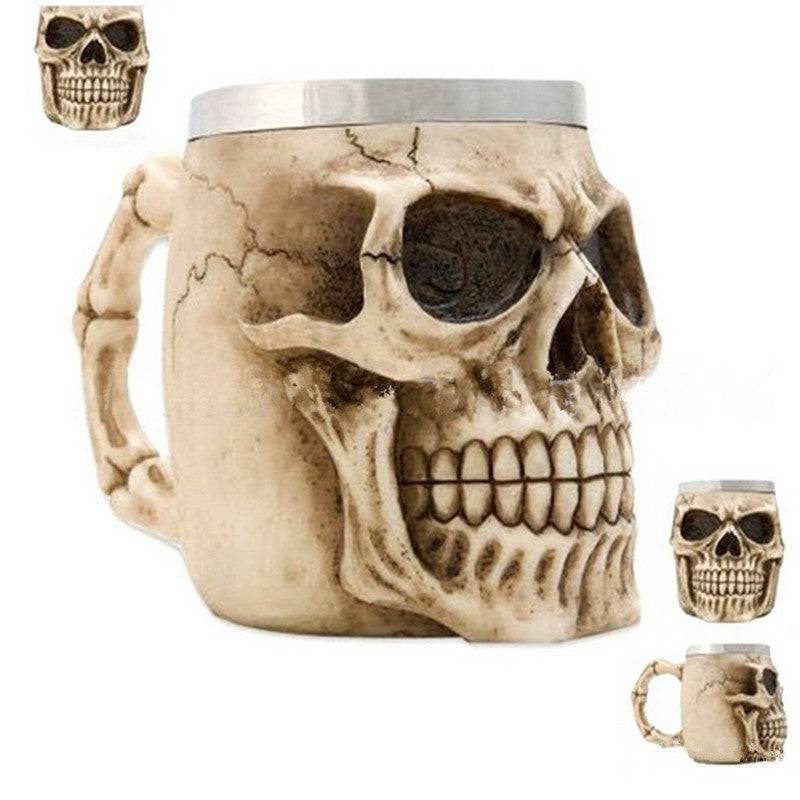 Skull Mug - Unique Gothic Drinkware for Everyday Use - Raven Supply Company
