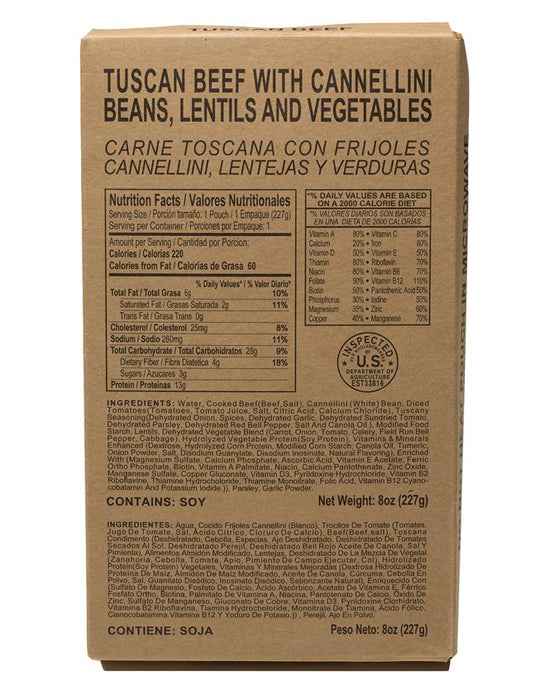 MRE Meals – Standard Variety with Heaters