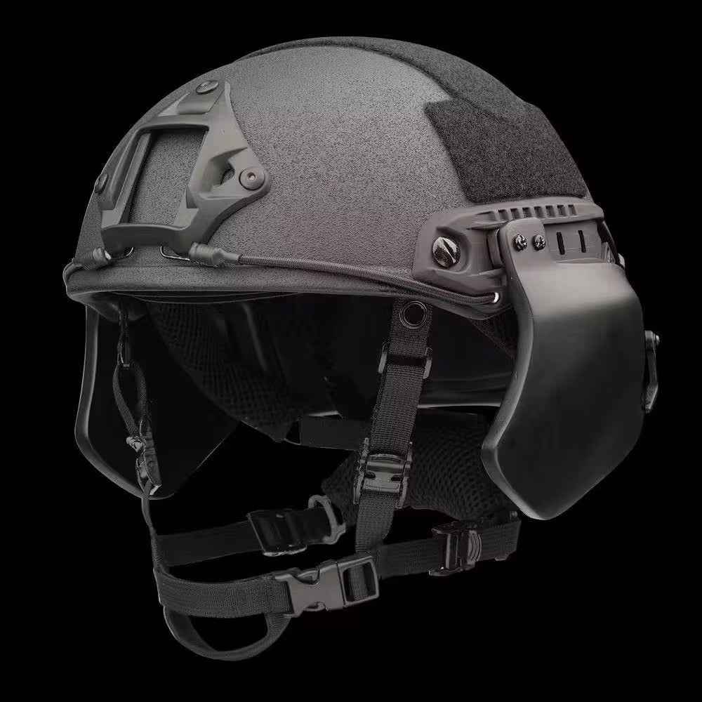 “Ear Armor” Attachable Side Helmet Protection for High Cut Helmet: Tested to LEVEL IIIA