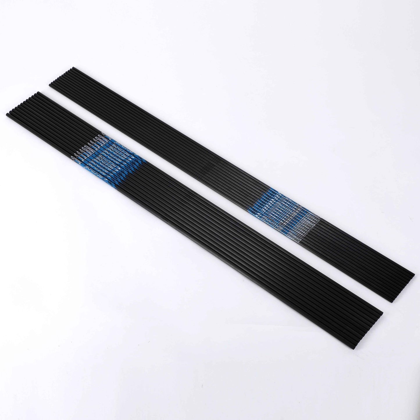 Pure carbon arrow shaft