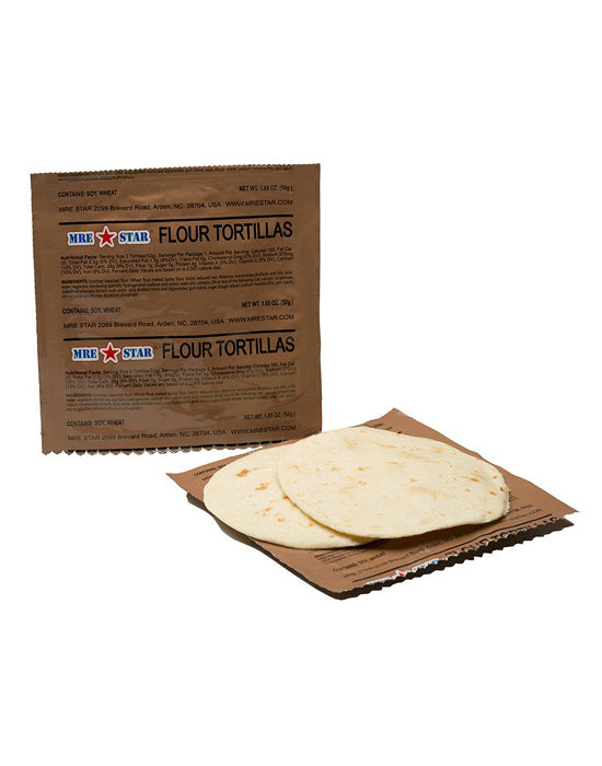 Case of 12 Single Complete MRE Meals – Standard Variety with Heaters