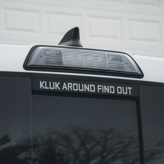 KLUK AROUND FIND OUT DECAL