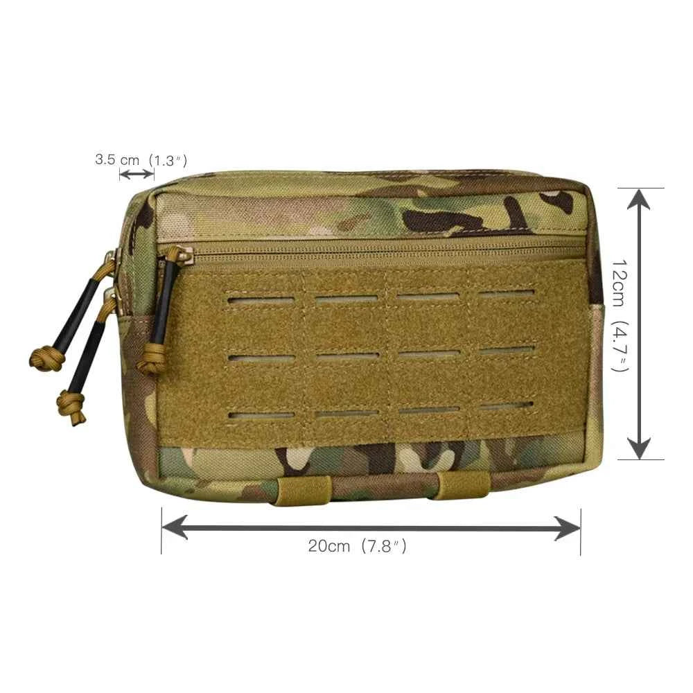 MUCTAC 1000D Tactical Supply Pouch for Plate Carrier Vest – Built to Outlast!