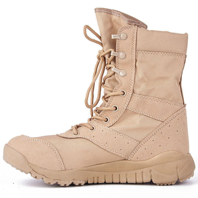 Summer Tactical Desert Combat Boots for Outdoor Climbing and Adventure - Raven Supply Company