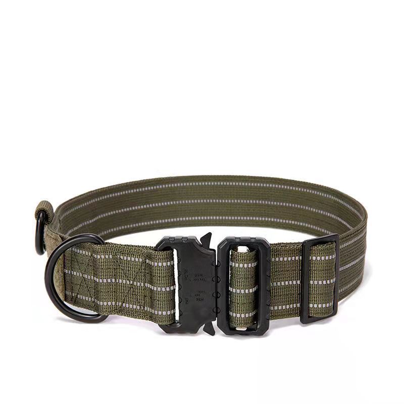 Pet Dog Collar Outdoor Tactical Golden Hair - Raven Supply Company