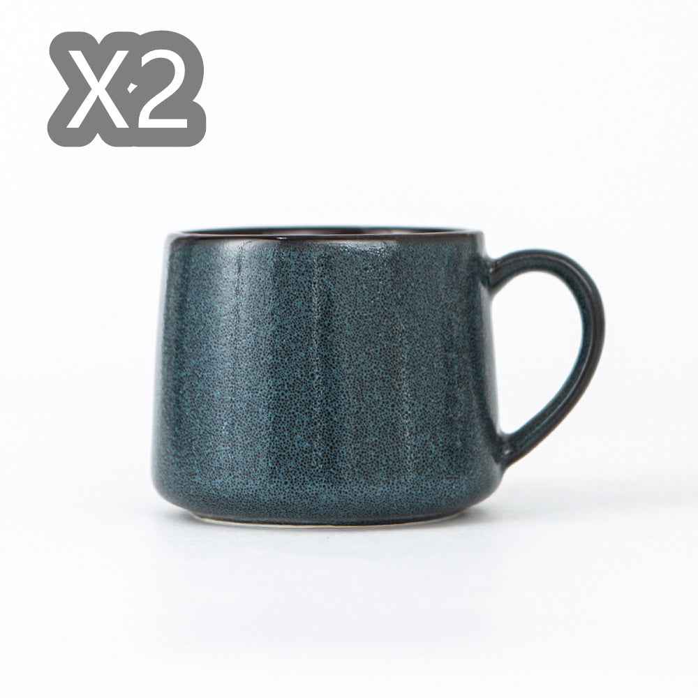 300ML European Style Ceramic Mugs - Elegant Glazed Design - Raven Supply Company