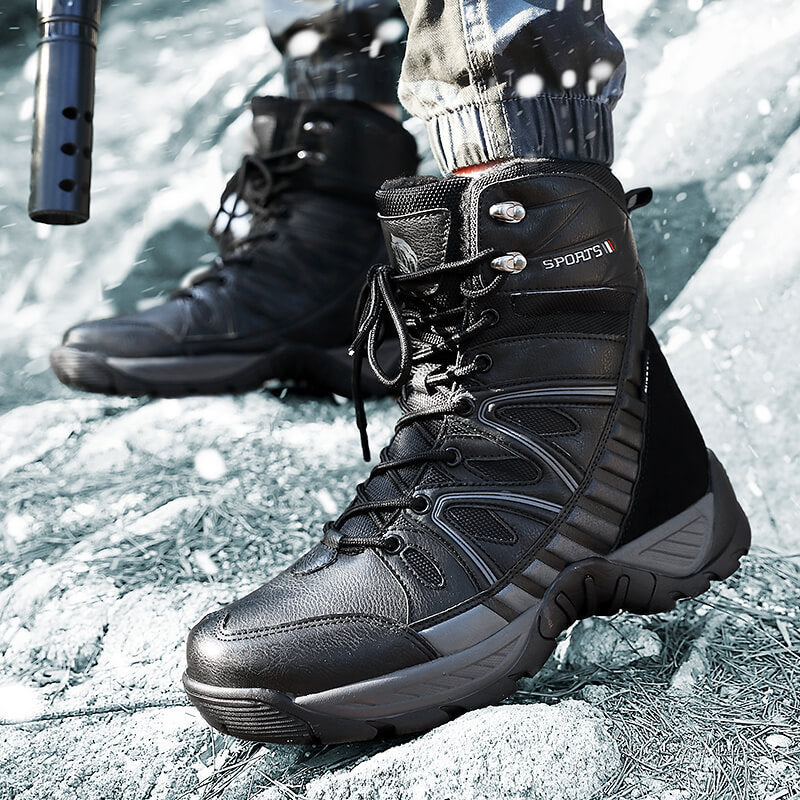 Anti Slip Tactical Combat Boots for Special Forces - High Top Design - Raven Supply Company