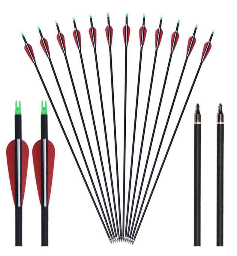 8MM Aluminum Alloy Arrow Gallery Shooting Archery