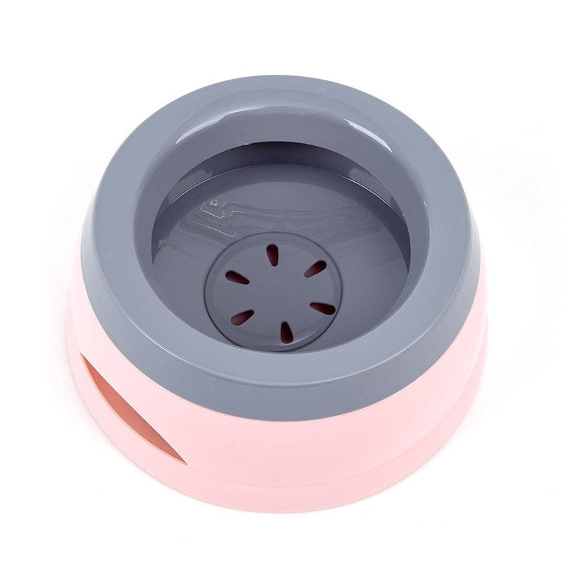 Pet Dog Bowls Floating Not Wetting Mouth Cat Bowl No Spill Drinking Water Feeder Plastic Portable Dog Bowl Dog Accessories - Raven Supply Company