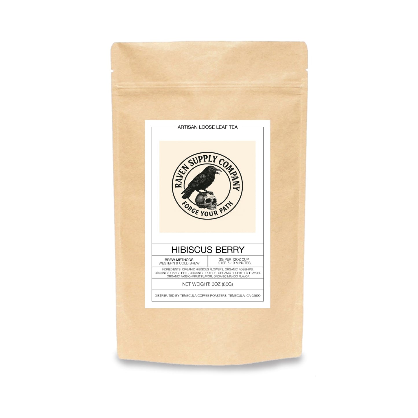 Hibiscus Berry Tea - Refreshing Herbal Blend for Wellness and Flavor - Raven Supply Company