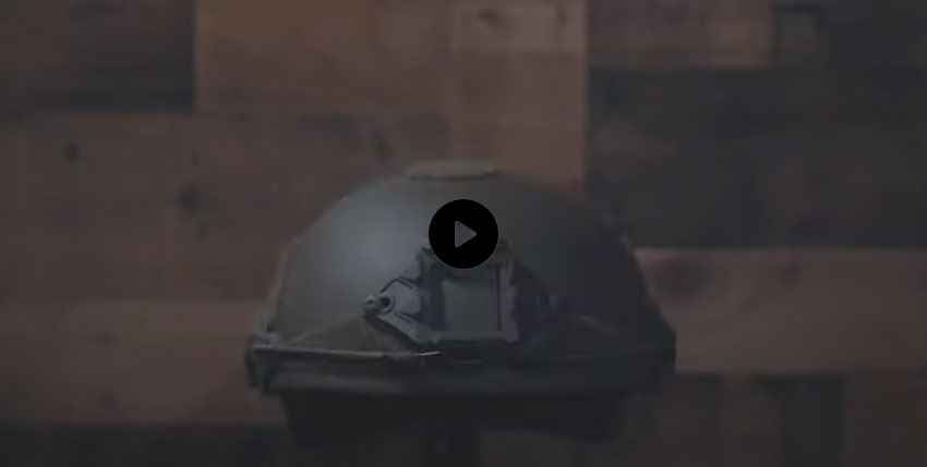 Rifle Rated Ballistic Helmet Up-Armor | Defeats 7.62