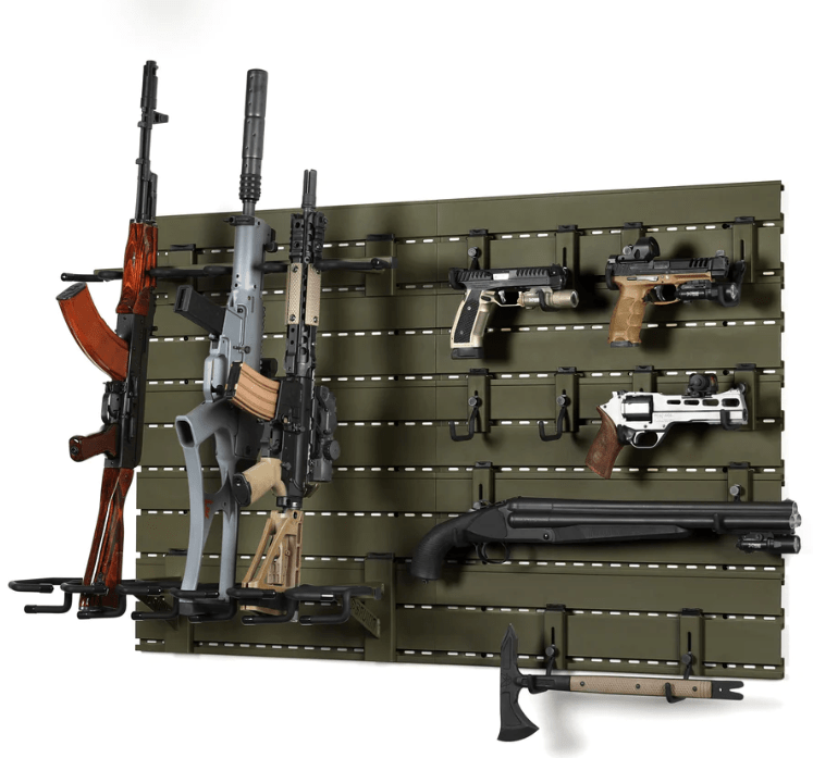 Wall Rack System - 10 Panel and Attachments - Raven Supply Company