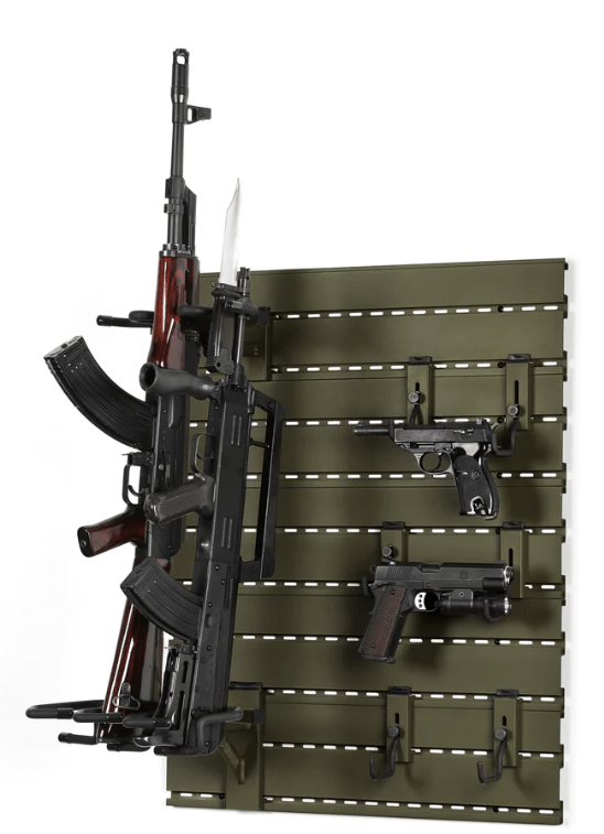 Wall Rack System - 5 Panel and Attachments - Raven Supply Company