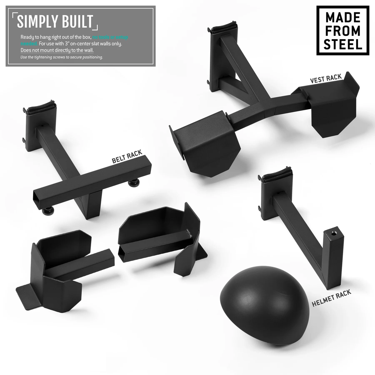 Wall Rack System - Tactical Gear Rack - Raven Supply Company