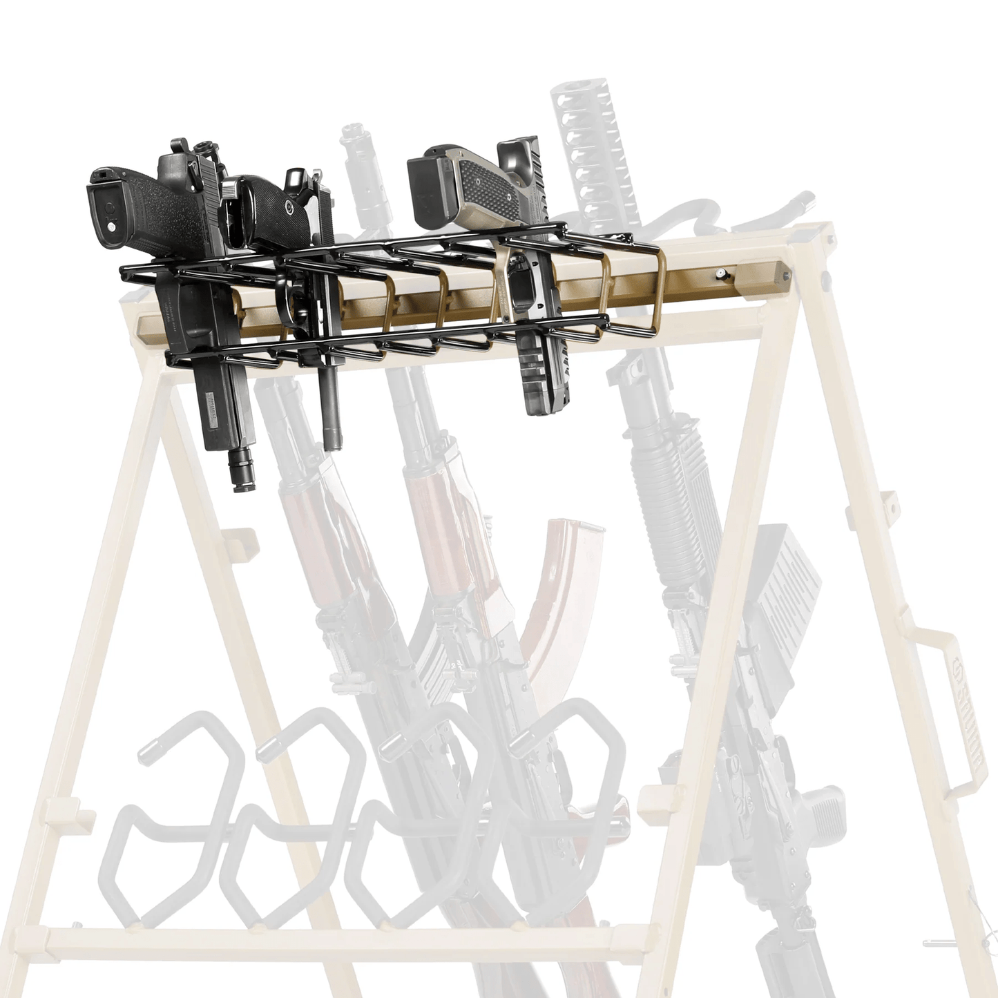 Pistol Rack Attachment for Shorty Rack of 9 - Raven Supply Company