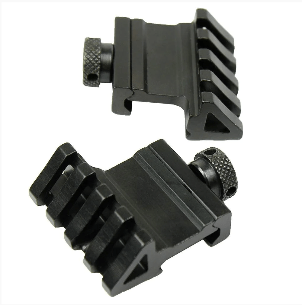 45 Degree Offset Rail Mount Quick Release for Picatinny Weaver Rail - Raven Supply Company