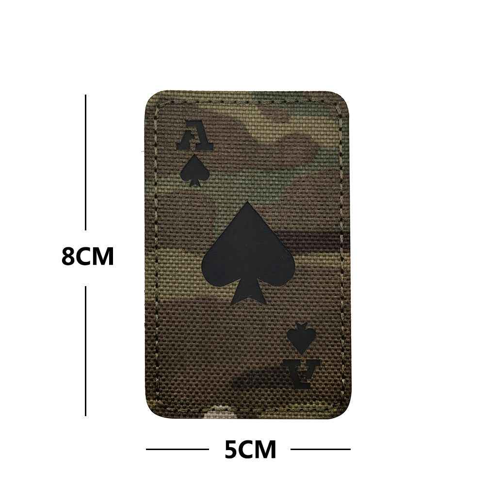 Outdoor Tactical Spade - Luminous Camouflage Velcro Tool for Ultimate Adventure - Raven Supply Company