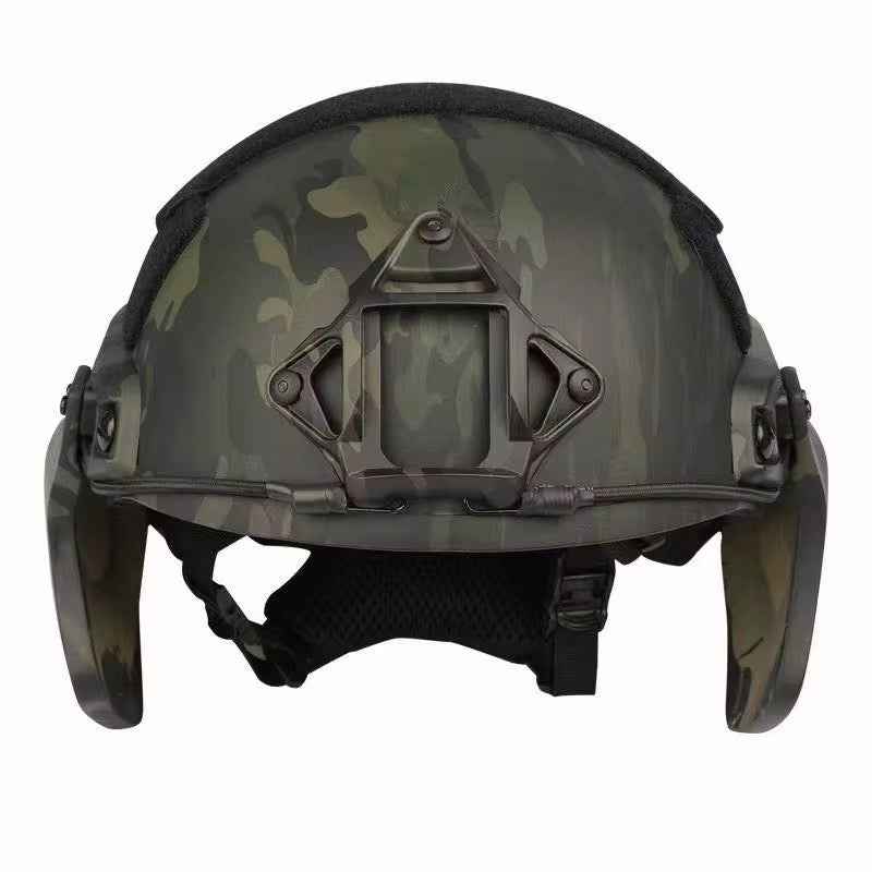 “Ear Armor” Attachable Side Helmet Protection for High Cut Helmet: Tested to LEVEL IIIA