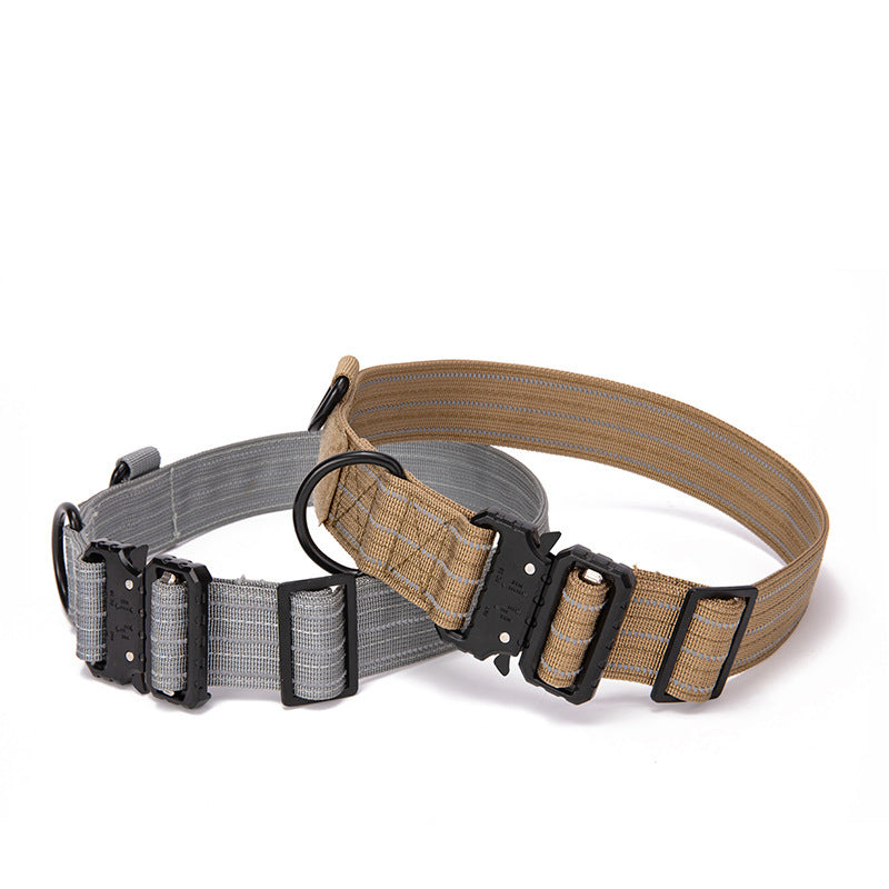Pet Dog Collar Outdoor Tactical Golden Hair - Raven Supply Company
