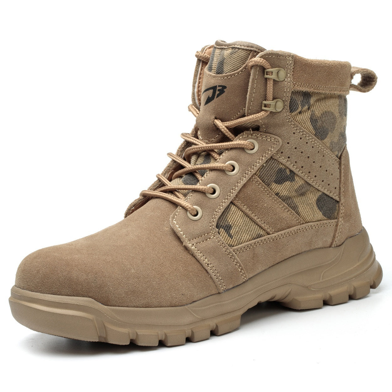 Outdoor Protective Combat Boots Steel Toe Cap Attack Shield And Anti-stab Safety Boots Wear-resistant High-top - Raven Supply Company