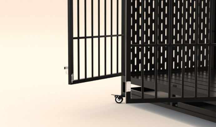 Heavy Duty Dog Crate Furniture Wooden Table 33inch Brown – Tea - Raven Supply Company