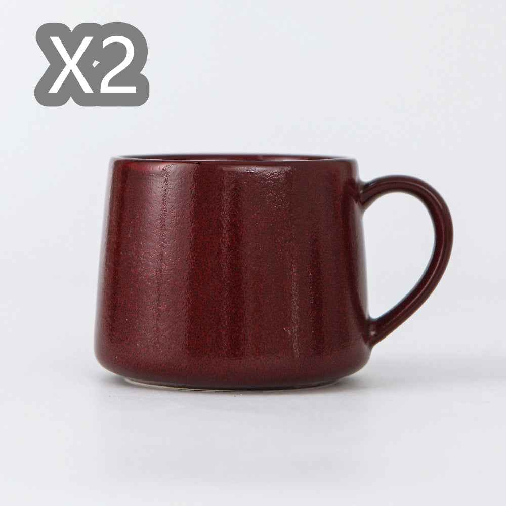 300ML European Style Ceramic Mugs - Elegant Glazed Design - Raven Supply Company