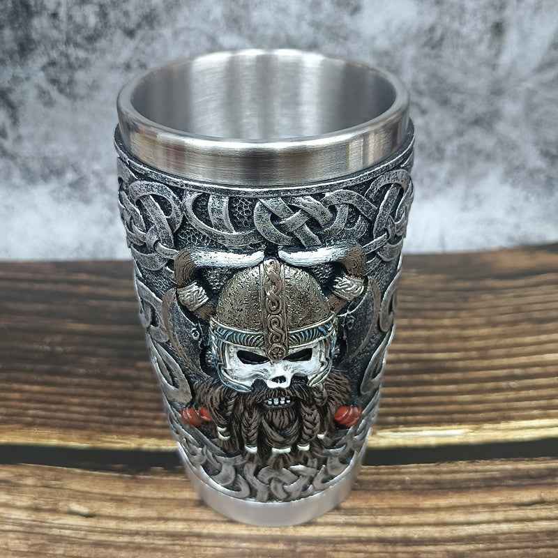 Viking Coffee Cup Berserker's Chalice - Unique Norse Drinkware - Raven Supply Company