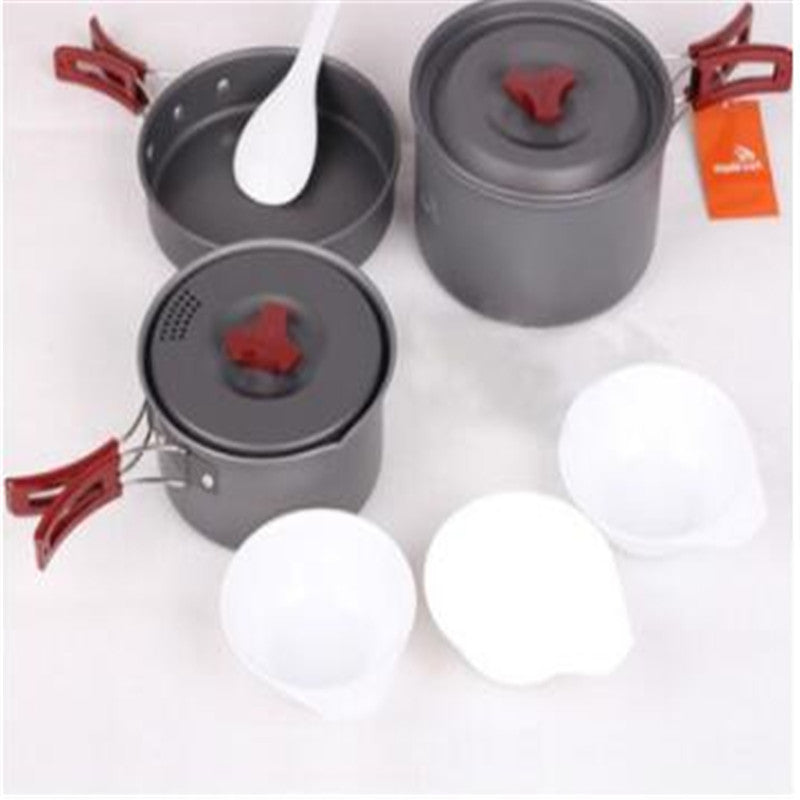 Picnic Cookware Set - Camping Pot Set for Outdoor Adventures - Raven Supply Company