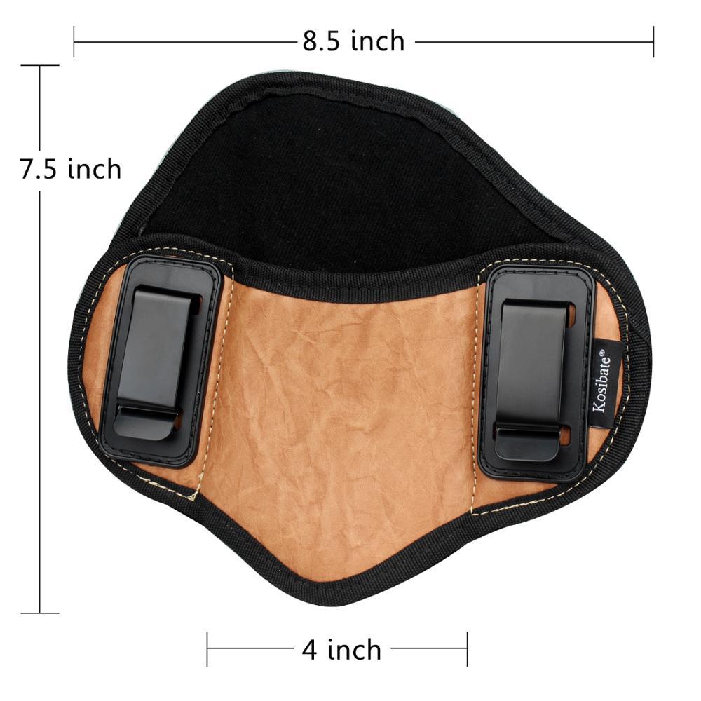 Inside the Waist Holster with Comfortable Backing for Ultimate Concealment - Raven Supply Company