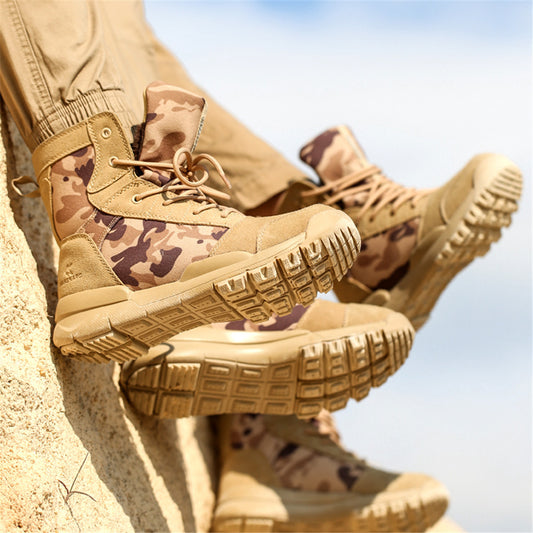 Outdoor Military Boots for Men and Women - High-Top Tactical Footwear - Raven Supply Company