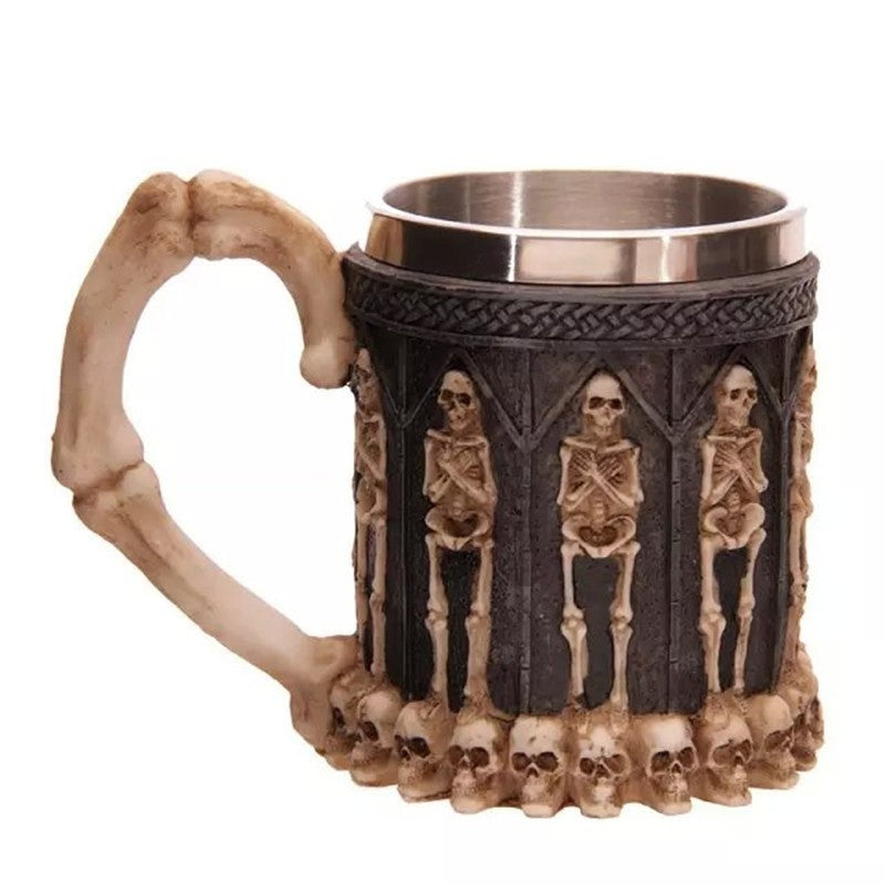 400ML 3D Skull Coffee Mug - Unique Design for Coffee Lovers - Raven Supply Company