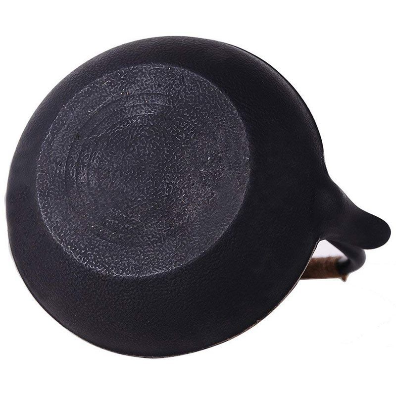 Japanese Cast Iron Peony Teapot for Bagged Tea - Raven Supply Company