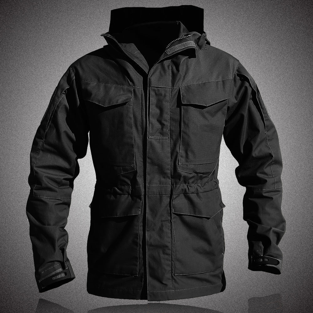 Men's Tactical Windbreaker Jacket for Outdoor Adventures - Raven Supply Company