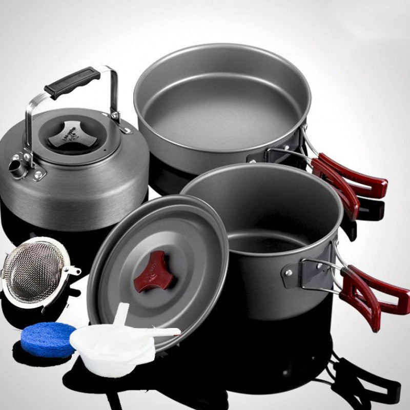 Picnic Cookware Set - Camping Pot Set for Outdoor Adventures - Raven Supply Company