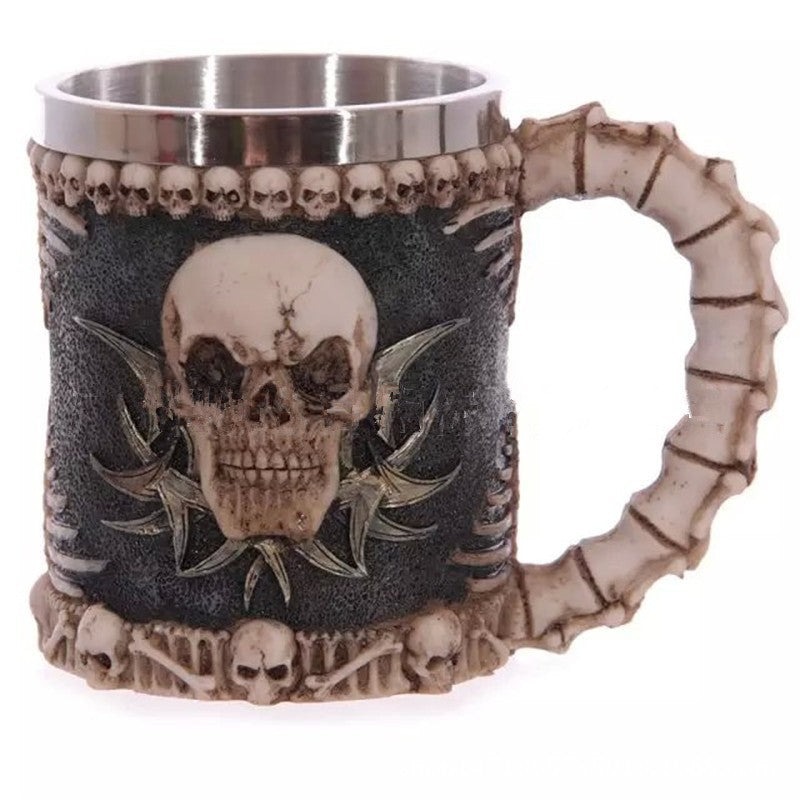 400ML 3D Skull Coffee Mug - Unique Design for Coffee Lovers - Raven Supply Company