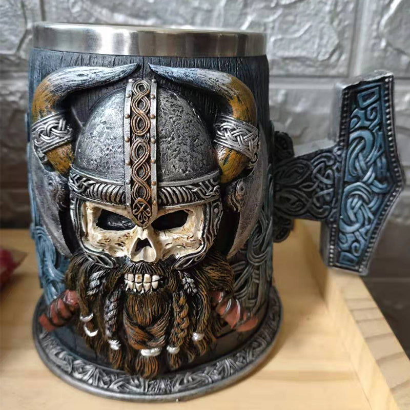 Viking Beer Mug - The Ultimate Drinking Experience for Modern Vikings - Raven Supply Company