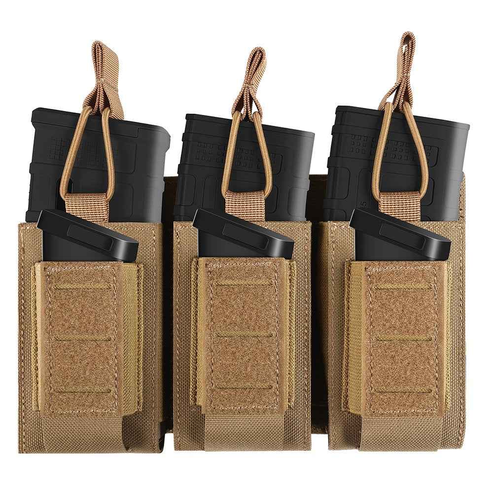 Molle Mag Pouch for 5.56mm & 9mm - Open-Top Magazine Holder - Raven Supply Company