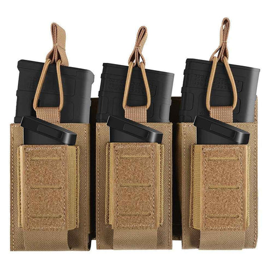 Molle Mag Pouch for 5.56mm & 9mm - Open-Top Magazine Holder - Raven Supply Company